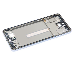 Mid-Frame Housing Replacement Compatible For Samsung Galaxy A73 (A735 / 2022) / A73 5G (A736 / 2022) (Gray)