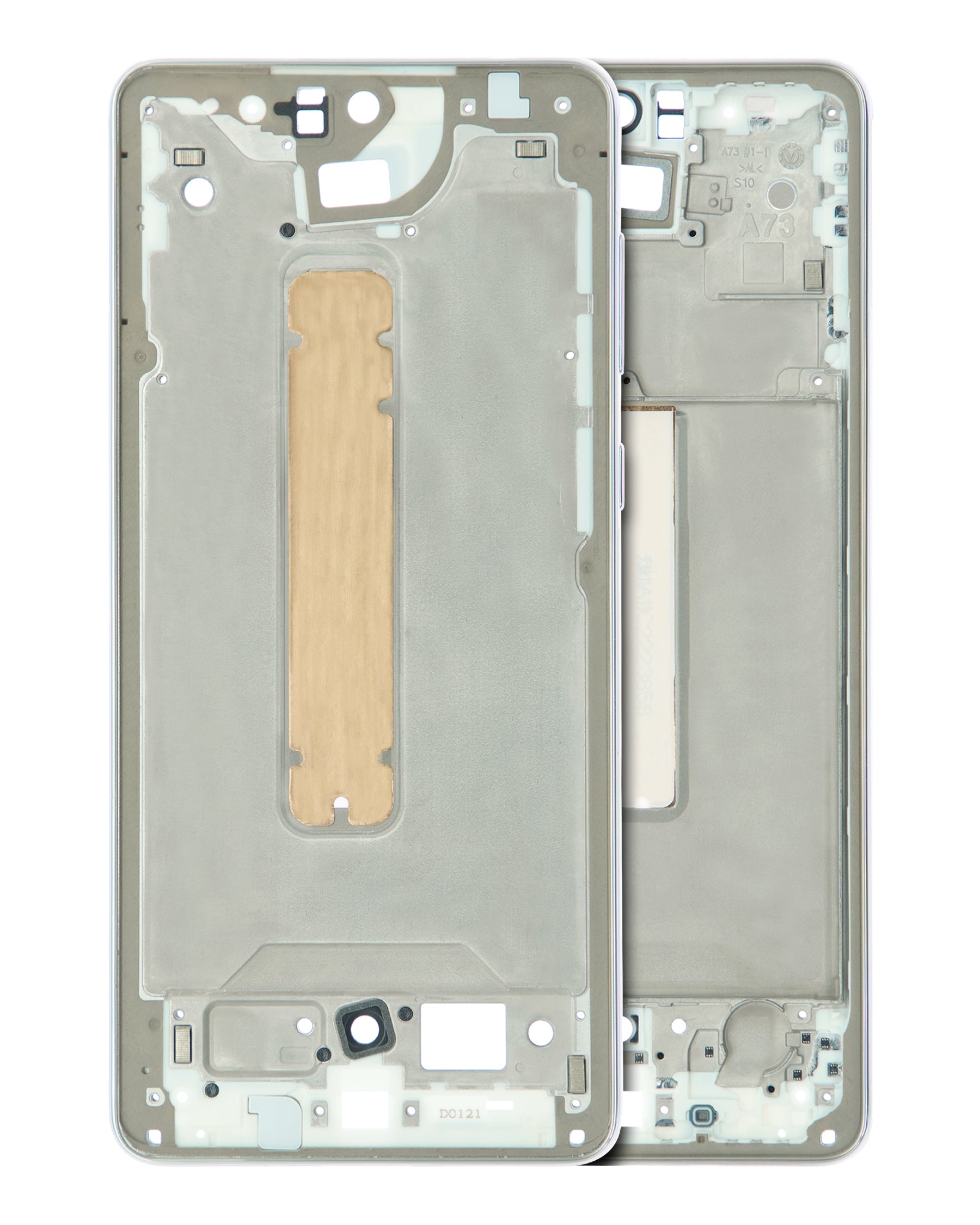 Replacement Mid-Frame Housing Compatible For Samsung Galaxy A73 (A735 / 2022) / A73 5G (A736 / 2022) (White)
