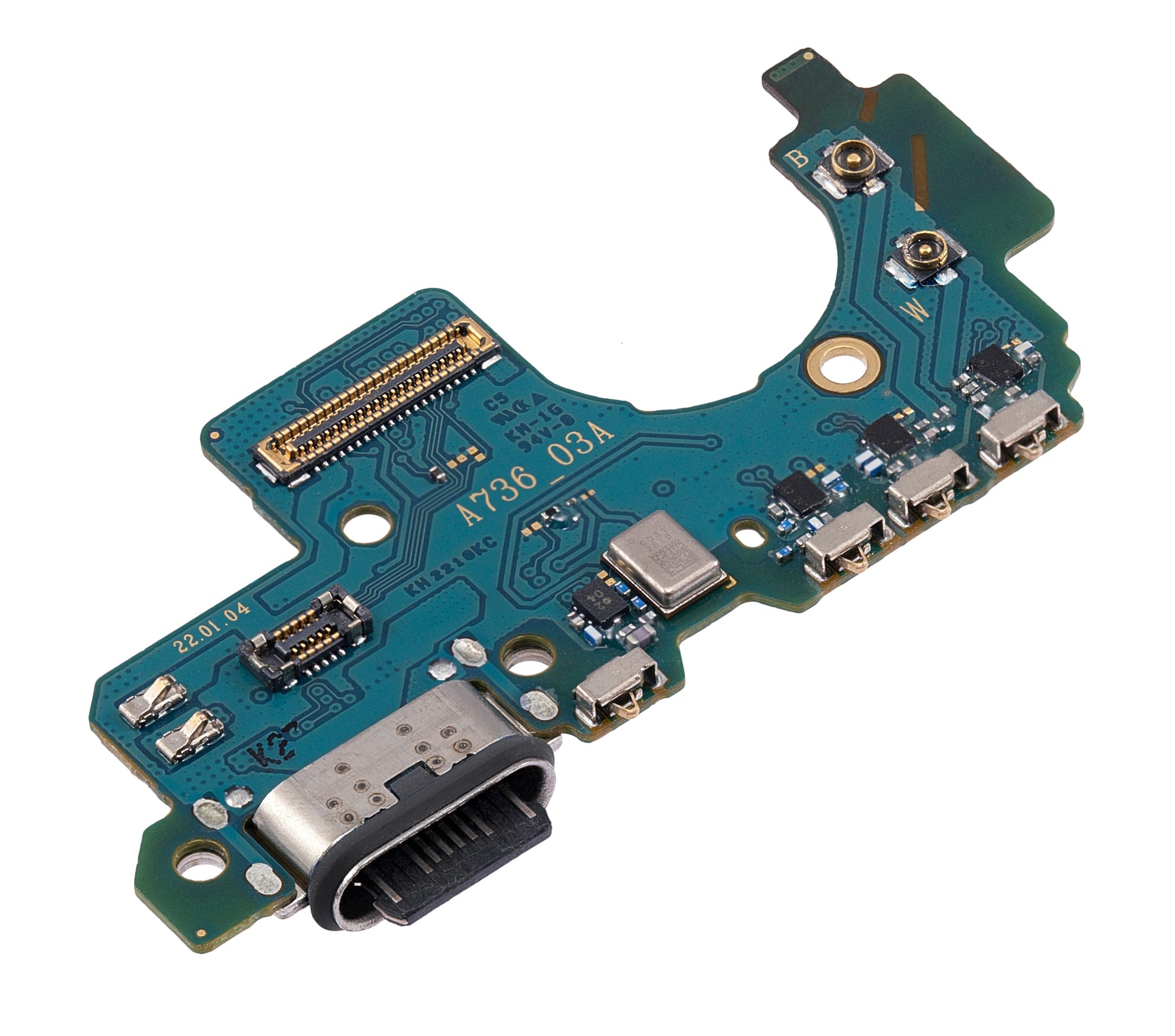 Charging Port With Board Replacement Compatible For Samsung Galaxy A73 5G (A736 / 2022) (Premium)