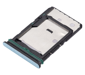 Replacement Dual Sim Card Tray Compatible For OnePlus Nord CE 2 5G (Bahama Blue)