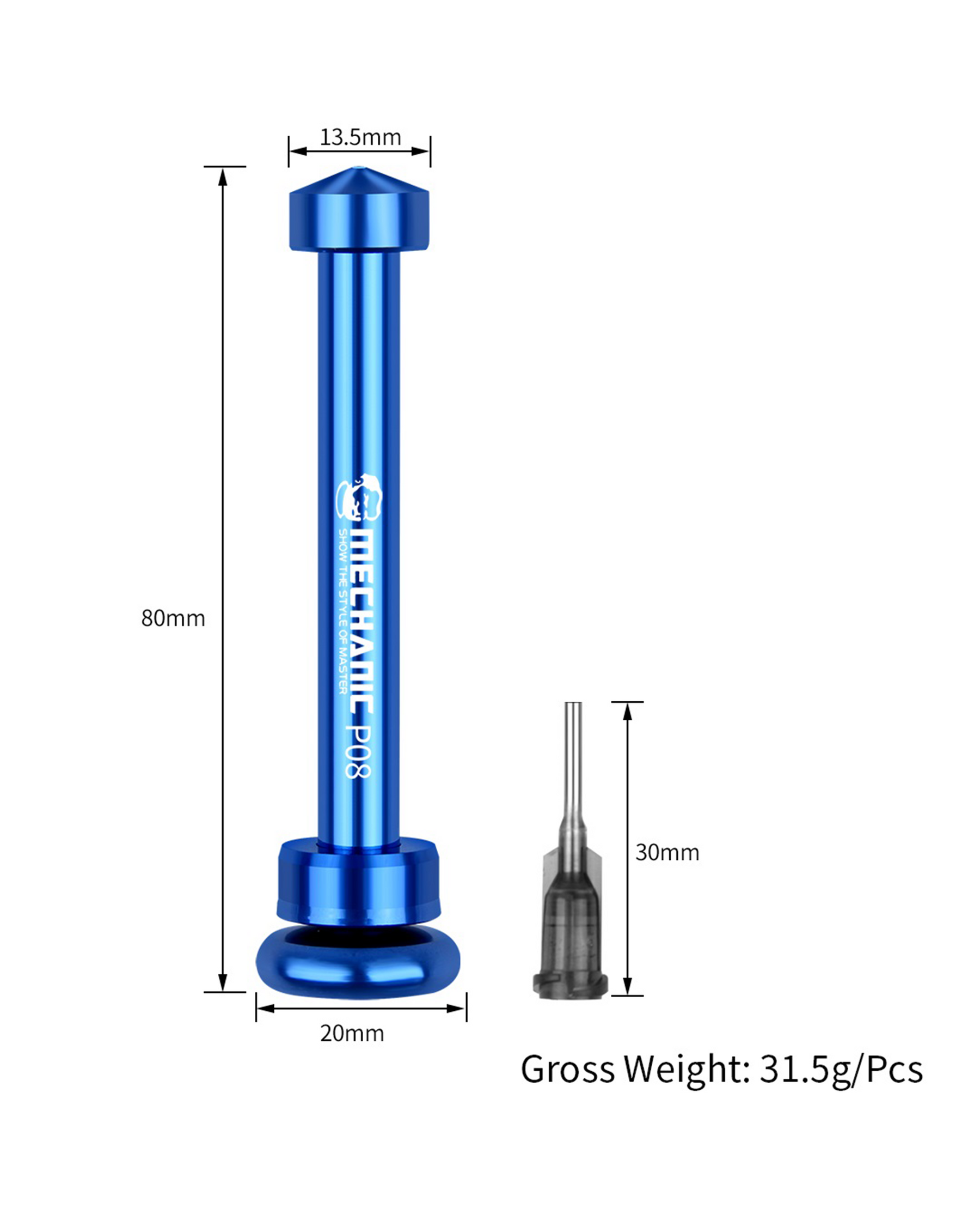 Aluminum Alloy Needle Plunger (Mechanic)