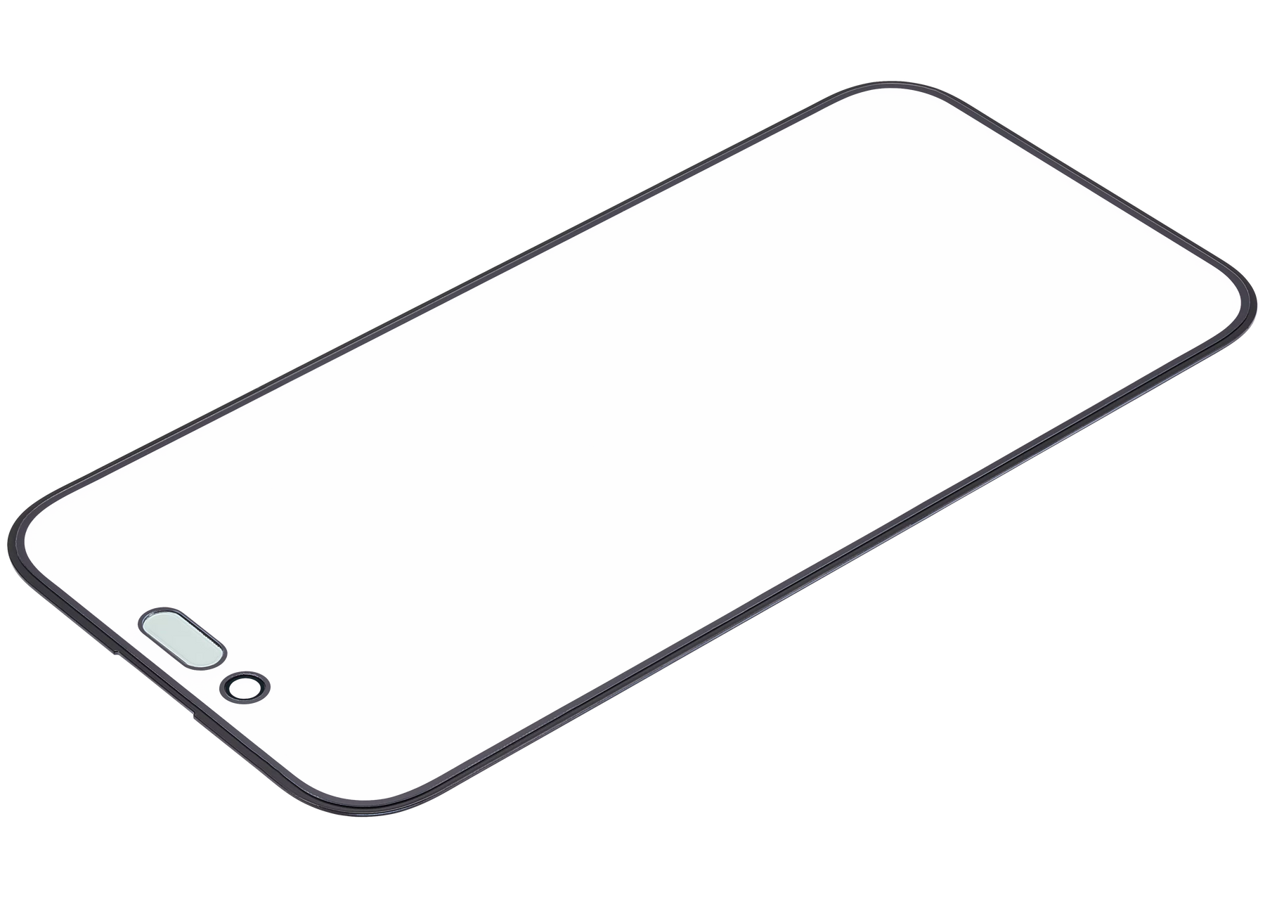 3 in 1 (Glass With OCA Pre-Installed + Frame) Compatible For iPhone 14 Pro (OCA Master)