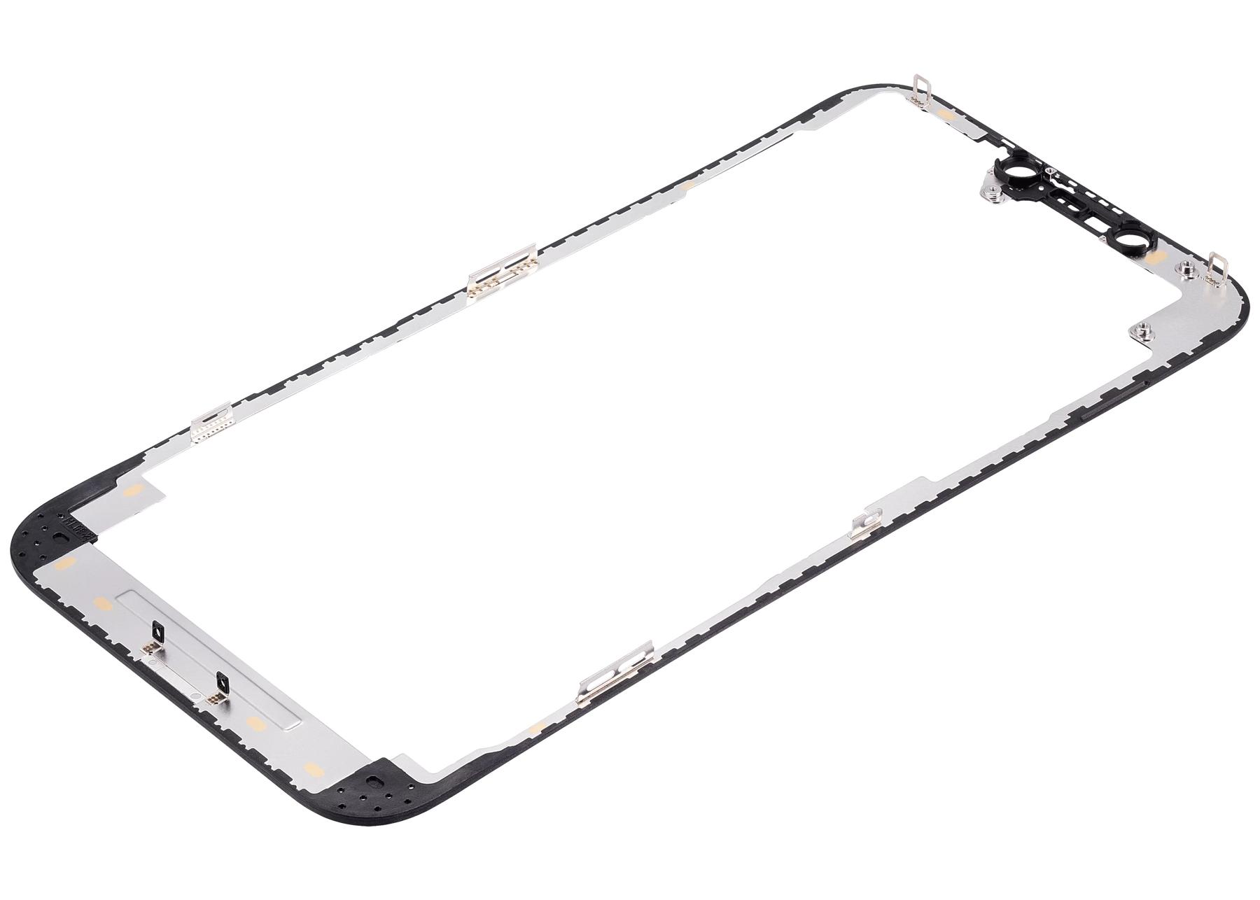 4 in 1 Short Flex (Digitizer Touch With Glass + OCA + Frame Pre-installed) Compatible For iPhone 12 Pro Max (OCA Master)