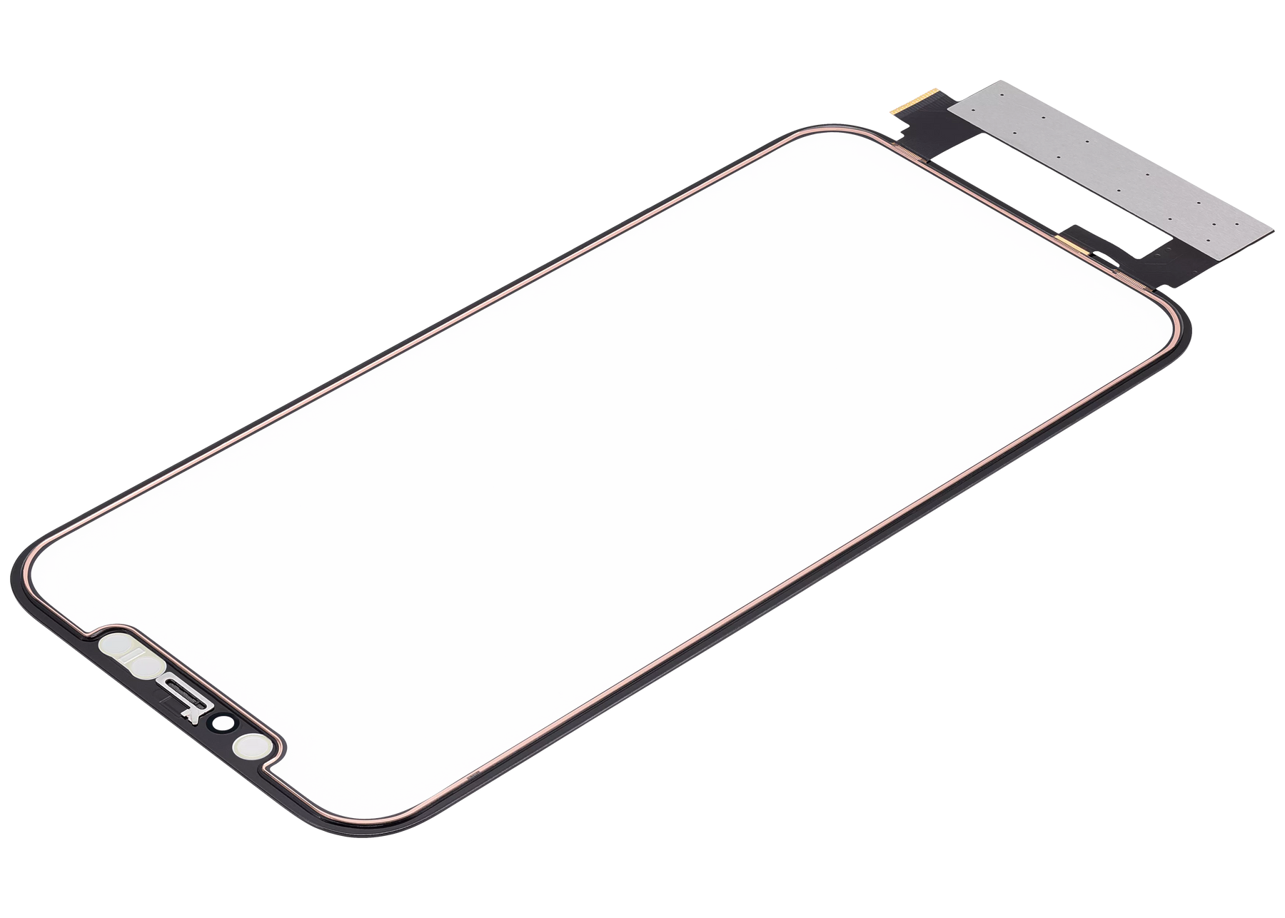 4 in 1 Short Flex (Digitizer Touch With Glass + OCA + Frame Pre-installed) Compatible For iPhone 12 Pro Max (OCA Master)