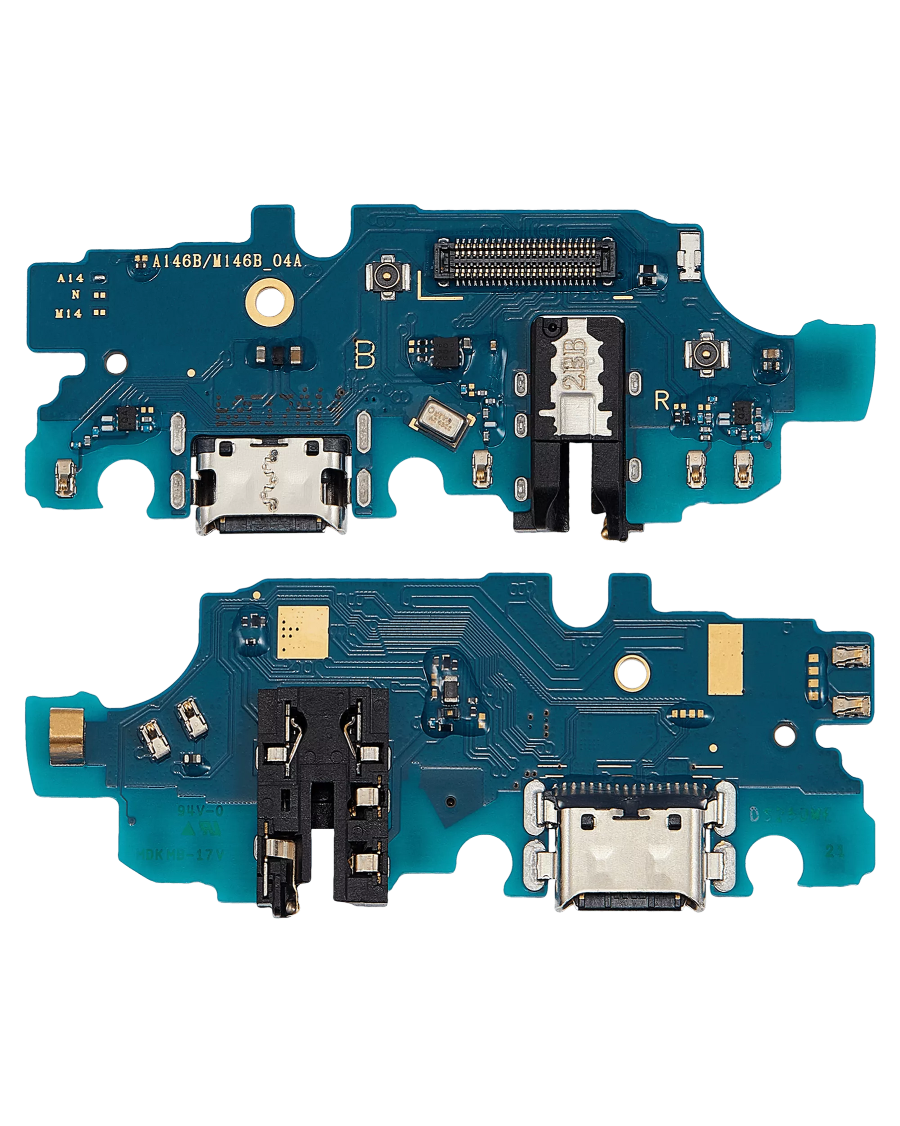 Charging Port With Headphone Jack Compatible For Samsung Galaxy A14 5G (A146B/F / 2023) (International Version) (Premium)