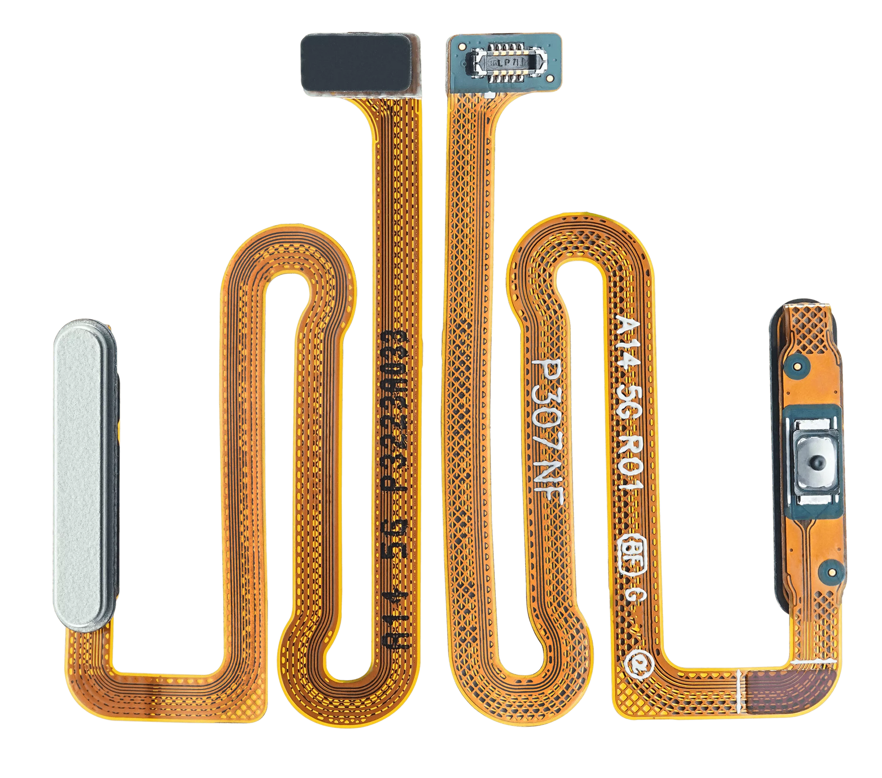 Fingerprint Reader With Flex Cable Compatible For Samsung Galaxy A14 5G (A146P / 2023) / A14 5G UW (A146U / 2023) (Light Green)