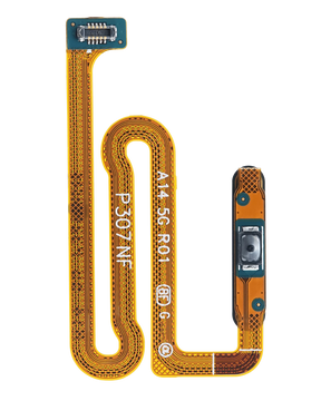 Fingerprint Reader With Flex Cable Compatible For Samsung Galaxy A14 5G (A146B / 2023) (Silver)