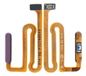 Fingerprint Reader With Flex Cable Compatible For Samsung Galaxy A14 5G (A146B / 2023) (Dark Red)