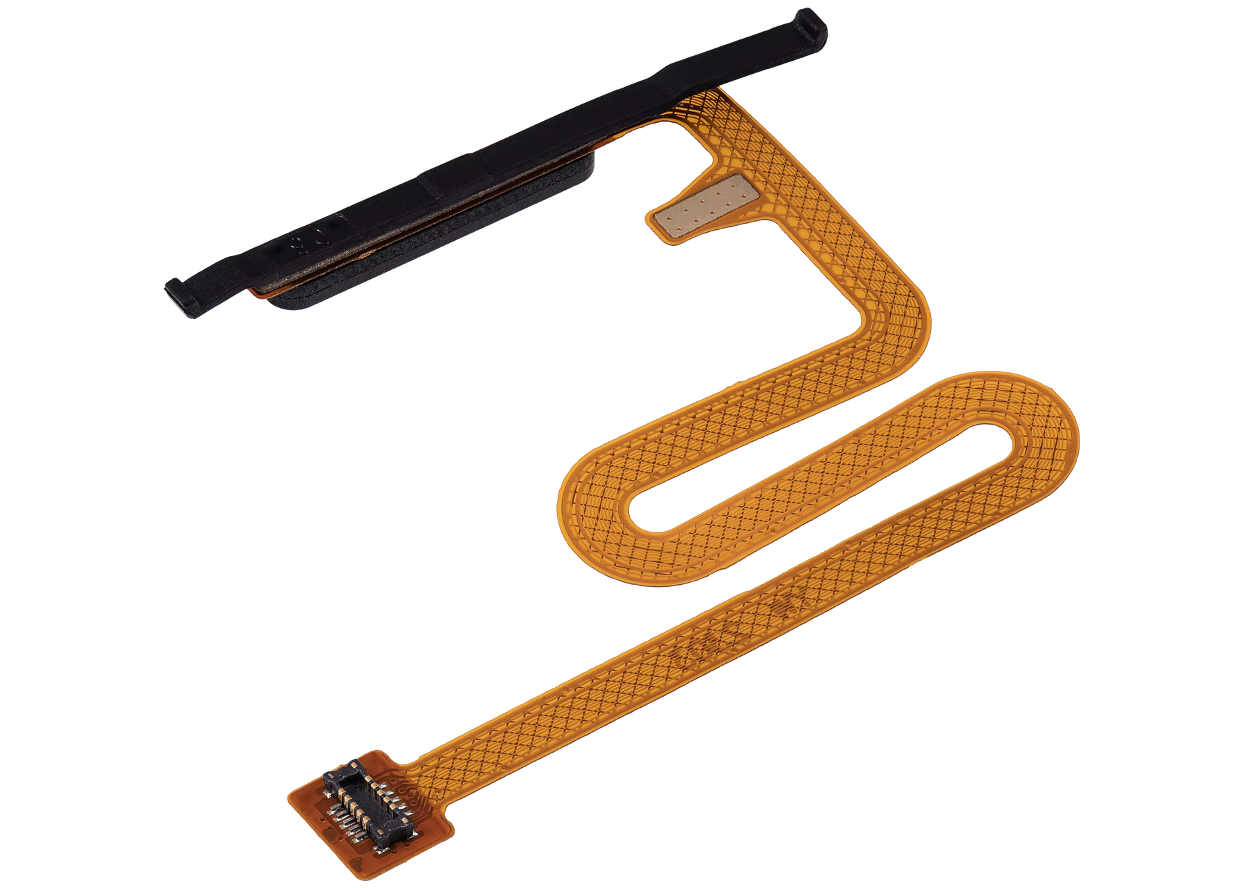 Fingerprint Reader With Flex Cable Compatible For Samsung Galaxy A14 (A145B / 2023) (Black)