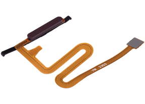 Fingerprint Reader With Flex Cable Compatible For Samsung Galaxy A14 (A145B / 2023) (Dark Red)