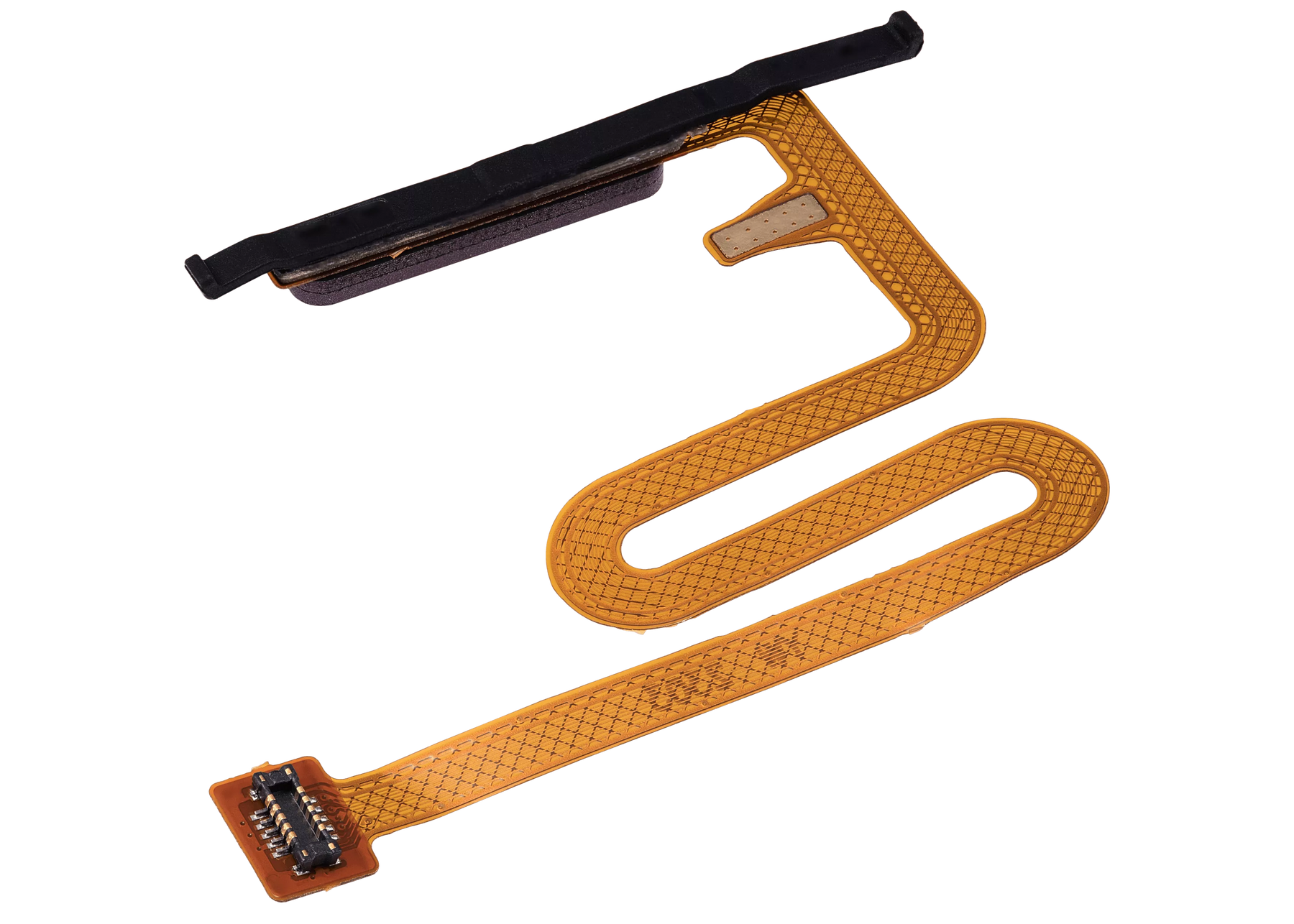 Fingerprint Reader With Flex Cable Compatible For Samsung Galaxy A14 (A145B / 2023) (Dark Red)