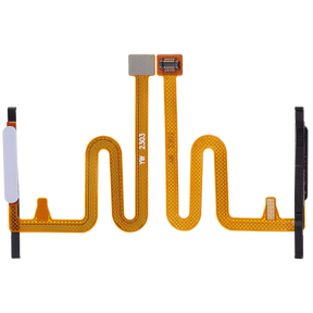 Fingerprint Reader With Flex Cable Compatible For Samsung Galaxy A14 (A145P / 2023) (Silver)
