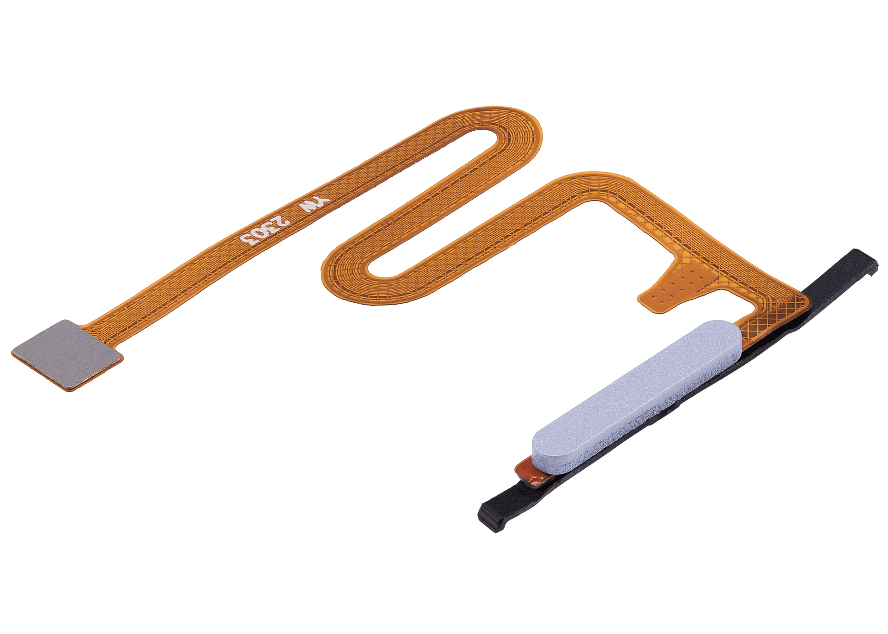 Fingerprint Reader With Flex Cable Compatible For Samsung Galaxy A14 (A145P / 2023) (Silver)