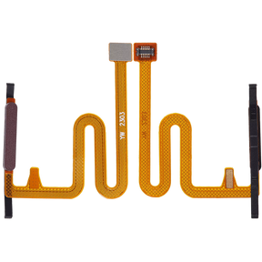 Fingerprint Reader With Flex Cable Compatible For Samsung Galaxy A14 (A145P / 2023) (Dark Red)
