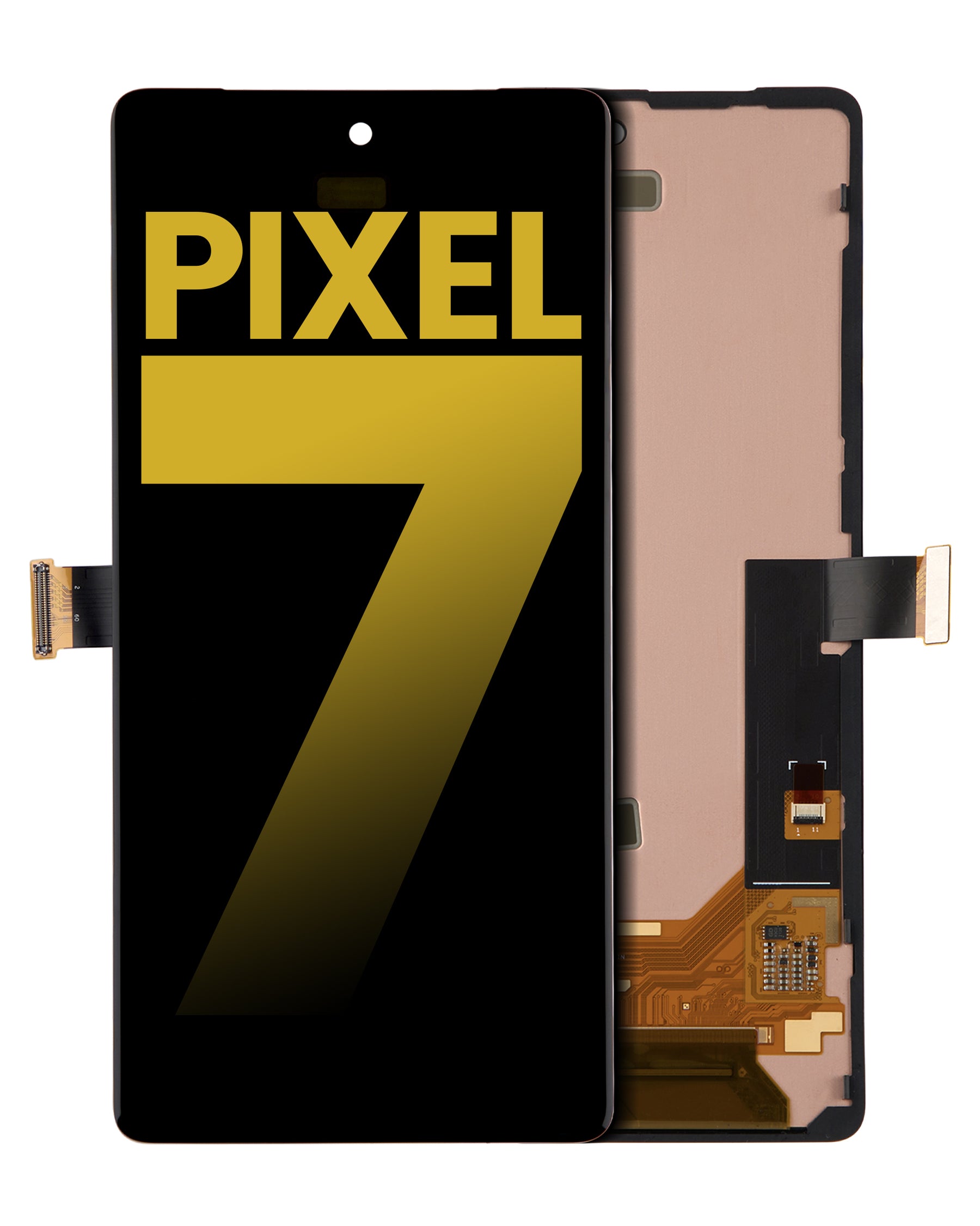 OLED Assembly With Frame Replacement  (With Finger Print Scanner) Compatible For Google Pixel 7 (Refurbished) (All Colors)