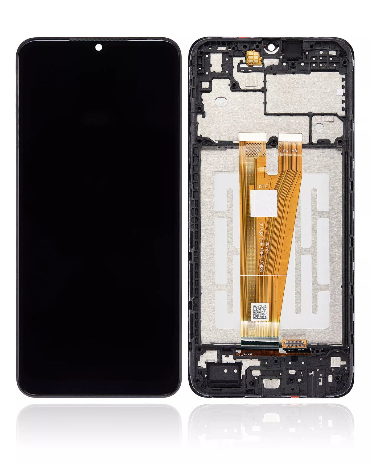 LCD Assembly With Frame Compatible For Samsung Galaxy A04 (A045 / 2022) (Service Pack) (All Colors)