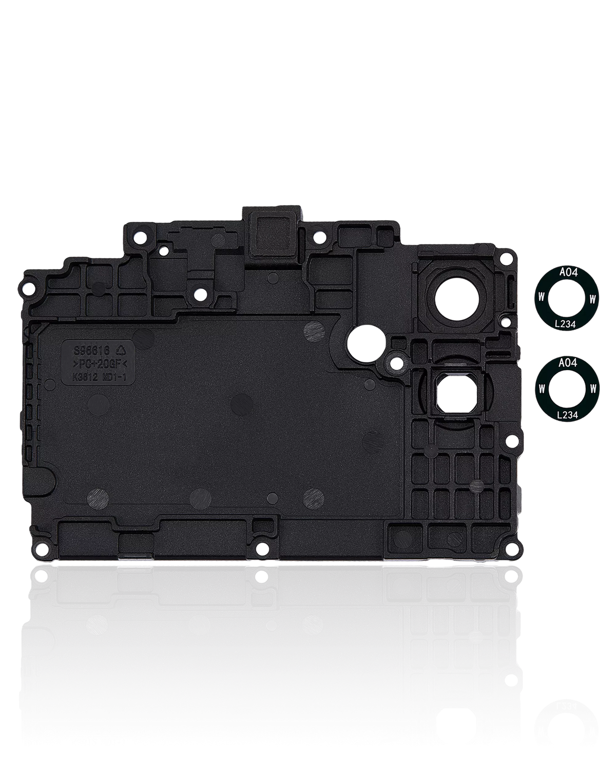 Back Camera Lens With Bracket Compatible For Samsung Galaxy A04 (A045 / 2022) (Black)