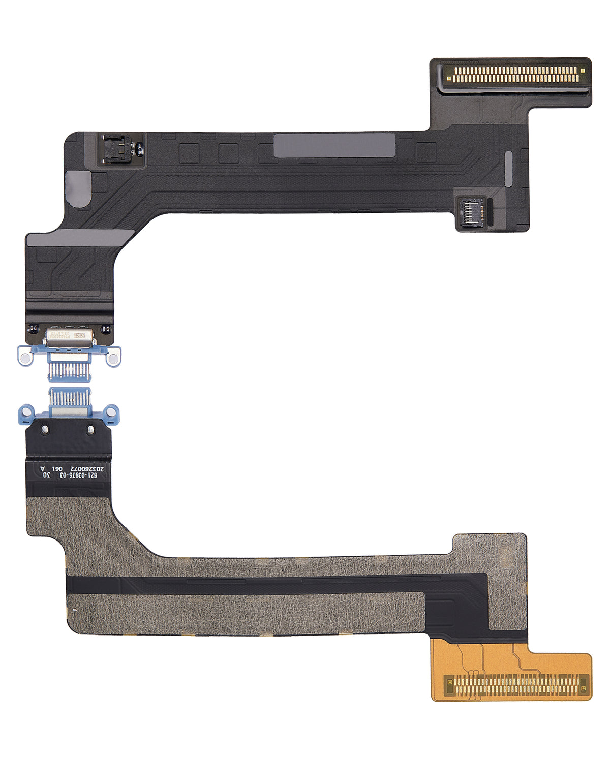 Charging Port Flex Cable Compatible For iPad 10 (2022) (Cellular) (Premium) (Blue)