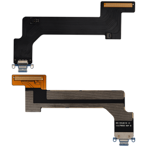 Charging Port Flex Cable Compatible For iPad 10 (2022) (Cellular) (Aftermarket Plus) (Blue)