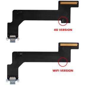 Charging Port Flex Cable Compatible For iPad 10 (2022) (Cellular) (Aftermarket Plus) (Blue)