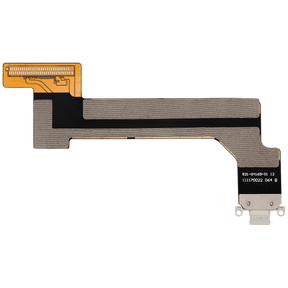 Charging Port Flex Cable Compatible For iPad 10 (2022) (Cellular) (Aftermarket Plus) (Silver)