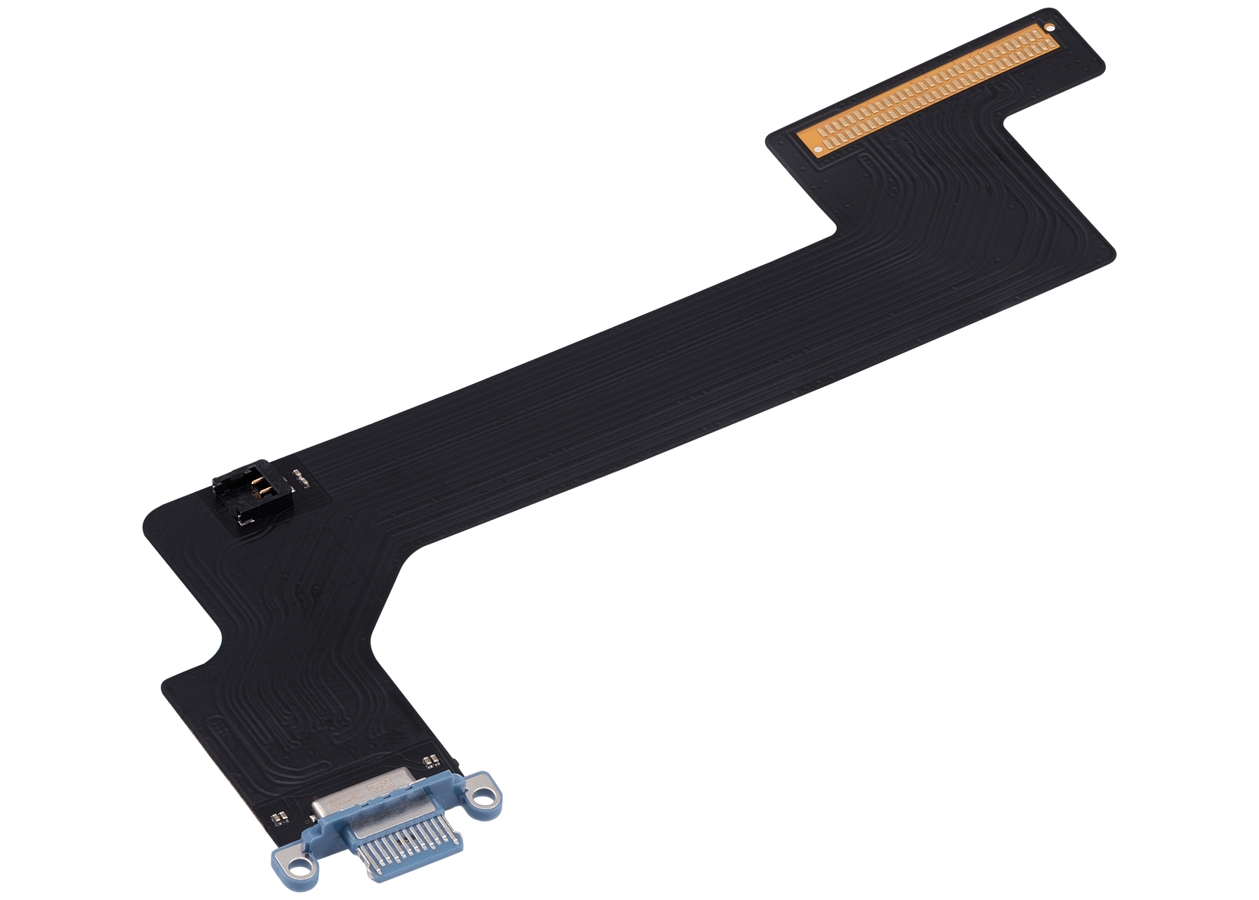 Charging Port Flex Cable Compatible For iPad 10 (2022) (WiFi Only) (Aftermarket Plus) (Blue)