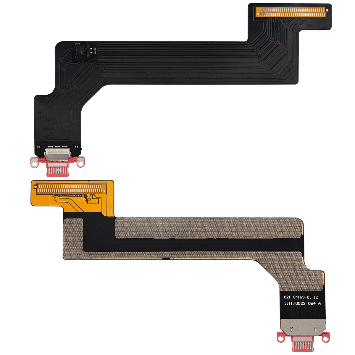 Charging Port Flex Cable Compatible For iPad 10 (2022) (WiFi Only) (Aftermarket Plus) (Pink)