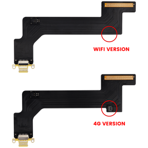 Charging Port Flex Cable Compatible For iPad 10 (2022) (WiFi Only) (Aftermarket Plus) (Yellow)