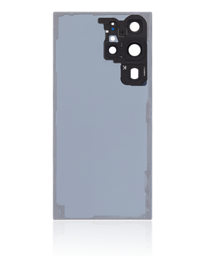 Back Cover Glass With Camera Lens Compatible For Samsung Galaxy S23 Ultra 5G  Replacement(No Logo) (Vemake) (Graphite)