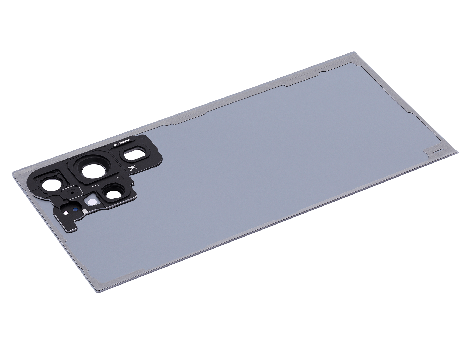 Back Cover Glass With Camera Lens Compatible For Samsung Galaxy S23 Ultra 5G  Replacement(No Logo) (Vemake) (Graphite)