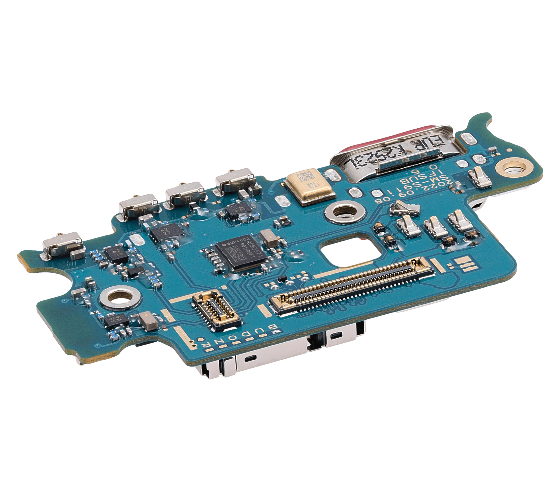 Charging Port Board With Sim Card Reader Compatible For Samsung Galaxy S23 5G Replacement(S911B) (International Version)