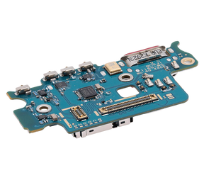 Charging Port Board With Sim Card Reader Compatible For Samsung Galaxy S23 5G (S911B) (International Version) (Premium)