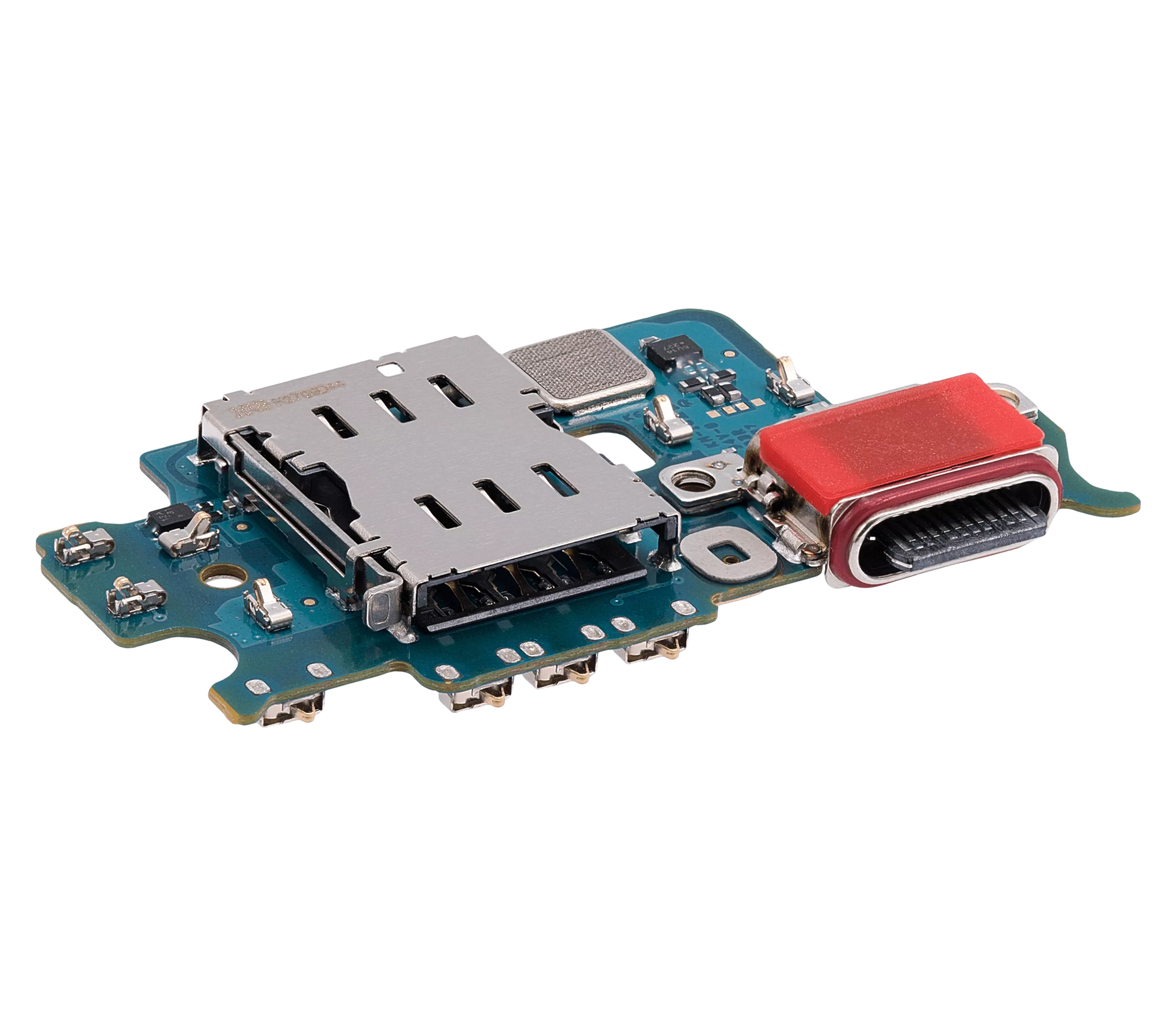 Charging Port Board With Sim Card Reader Compatible For Samsung Galaxy S23 5G Replacement (S911U) (US Version)