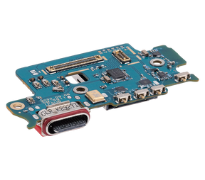 Charging Port Board With Sim Card Reader Compatible For Samsung Galaxy S23 5G (S911U) (US Version) (Premium)