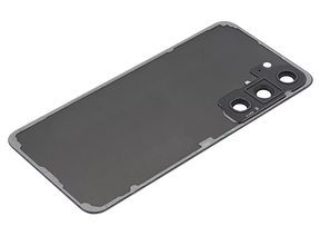 Back Cover Glass With Camera Lens Compatible For Samsung Galaxy S23 5G Replacement (No Logo) (Vemake) (Phantom Black)