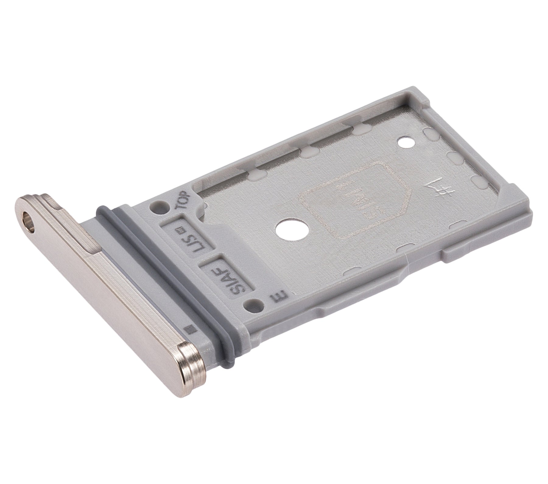 Replacement Dual Sim Card Tray Compatible For Samsung Galaxy S23 5G / S23 Plus 5G (Cream)