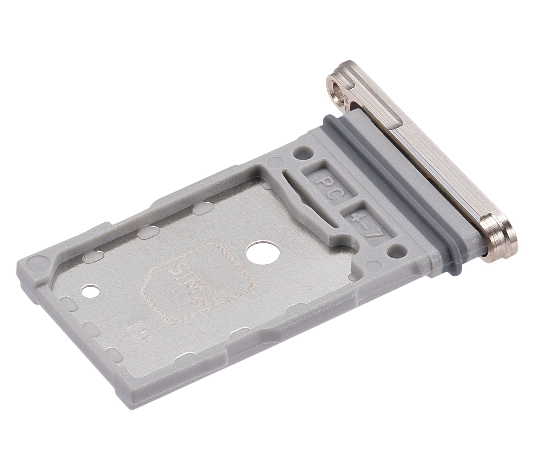 Replacement Dual Sim Card Tray Compatible For Samsung Galaxy S23 5G / S23 Plus 5G (Cream)