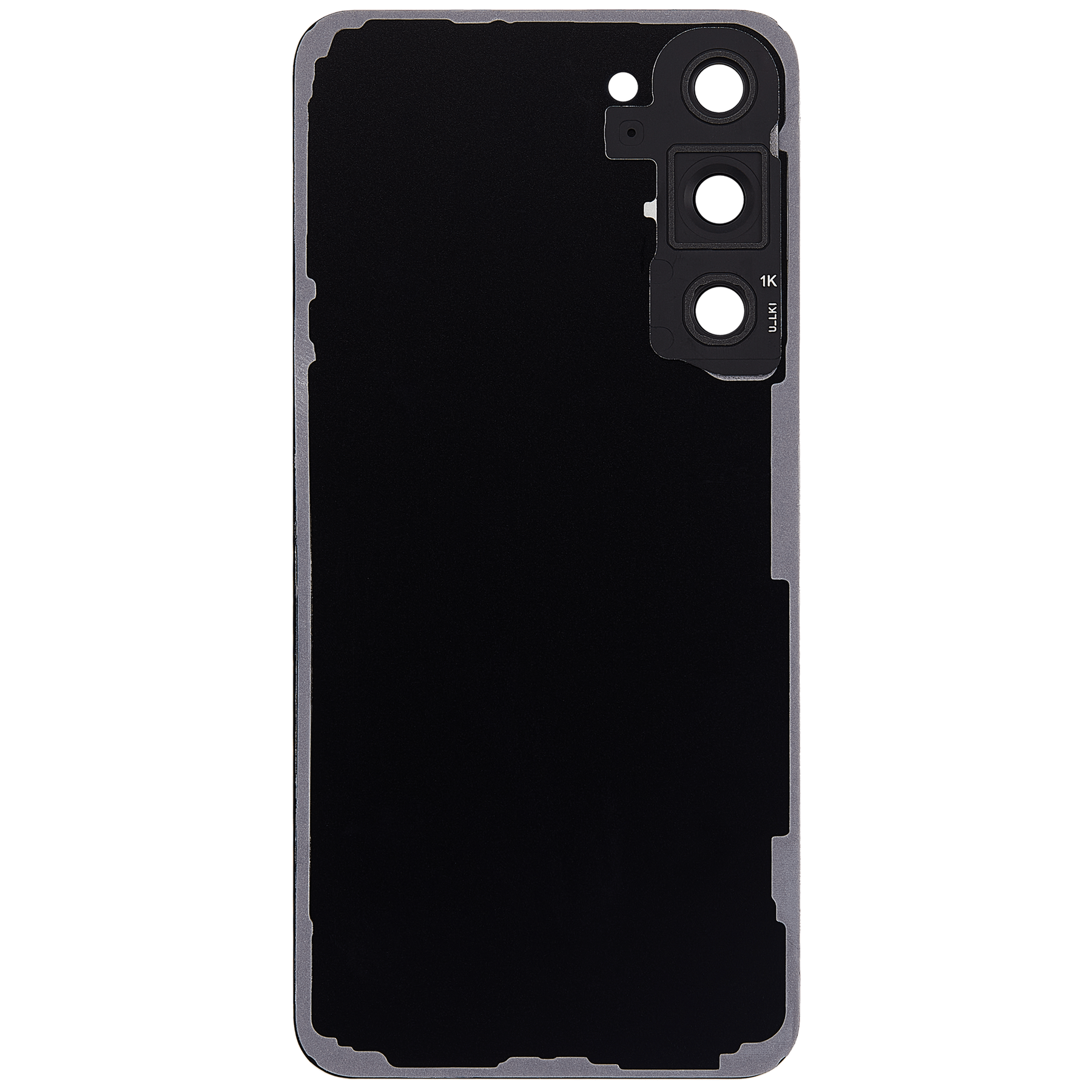 Back Cover Glass With Camera Lens Replacement Compatible For Samsung Galaxy S23 Plus 5G  (No Logo) (Vemake) (Phantom Black)
