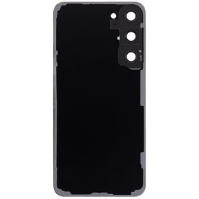 Back Cover Glass With Camera Lens Replacement Compatible For Samsung Galaxy S23 Plus 5G  (No Logo) (Vemake) (Phantom Black)