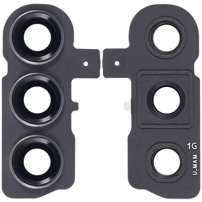 Back Camera Lens With Cover Bezel Ring Compatible For Samsung Galaxy S23 5G / S23 Plus 5G Replacement (Green)