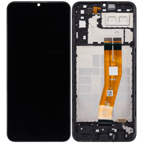 LCD Assembly With Frame Compatible For Samsung Galaxy A04E (A042 / 2022) (Refurbished) (All Colors)