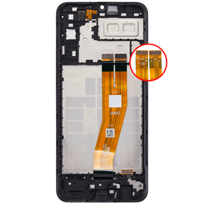 LCD Assembly With Frame Compatible For Samsung Galaxy A04E (A042 / 2022) (Refurbished) (All Colors)