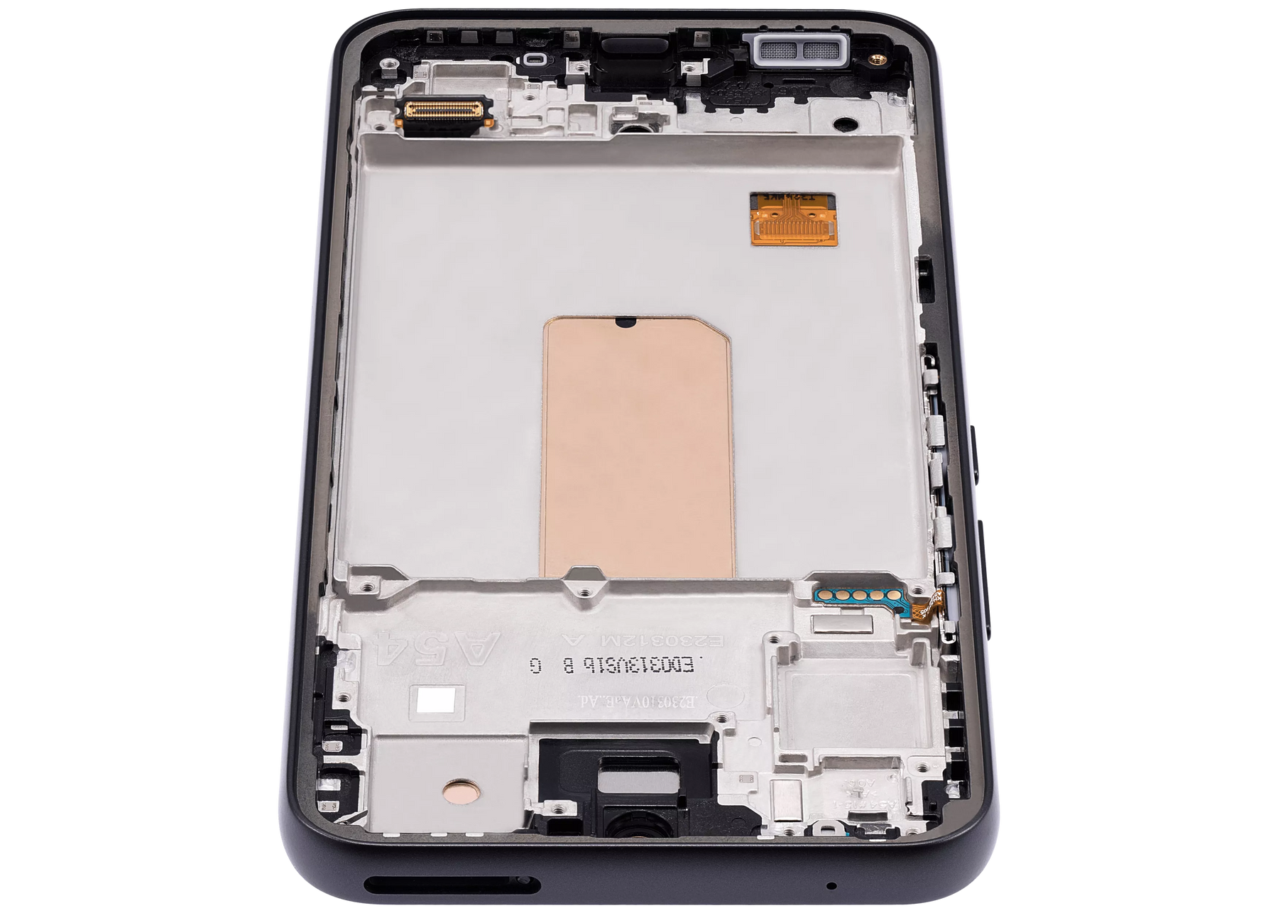 Replacement OLED Assembly With Frame Compatible For Samsung Galaxy A54 5G (A546 / 2023) (US & International Version) (Refurbished) (Graphite)