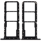 Dual Sim Card Tray Compatible For Samsung Galaxy A14 5G (A146P / R / 2023) (Black)