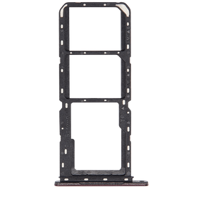 Dual Sim Card Tray Compatible For Samsung Galaxy A14 5G (A146P / R / 2023) (Dark Red)