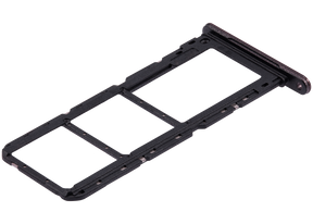 Dual Sim Card Tray Compatible For Samsung Galaxy A14 5G (A146P / R / 2023) (Dark Red)