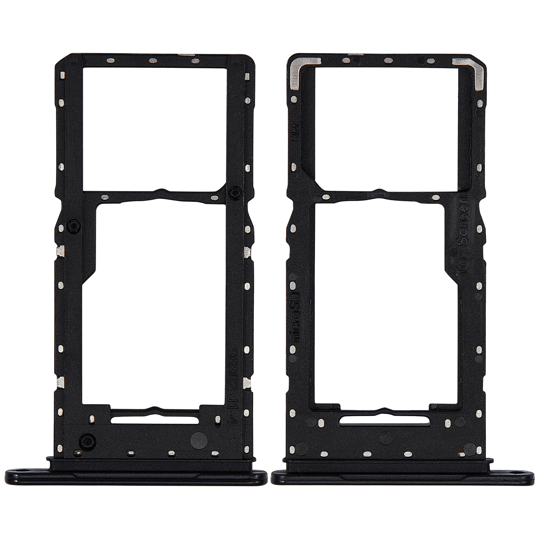 Single Sim Card Tray Compatible For Samsung Galaxy A14 5G (A146U / 2023) (Black)