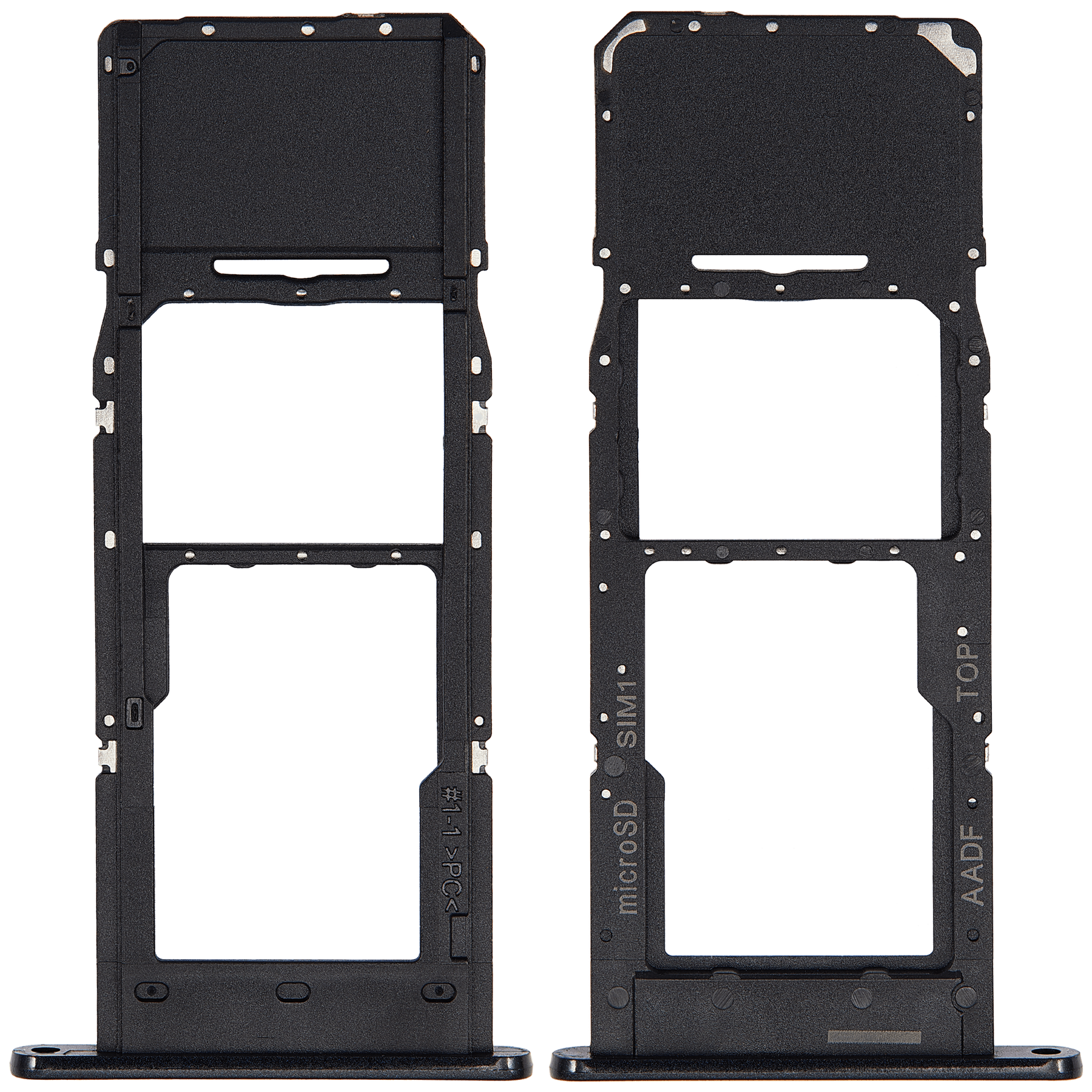 Single Sim Card Tray Compatible For Samsung Galaxy A14 5G (A146F / 2023) (Black)