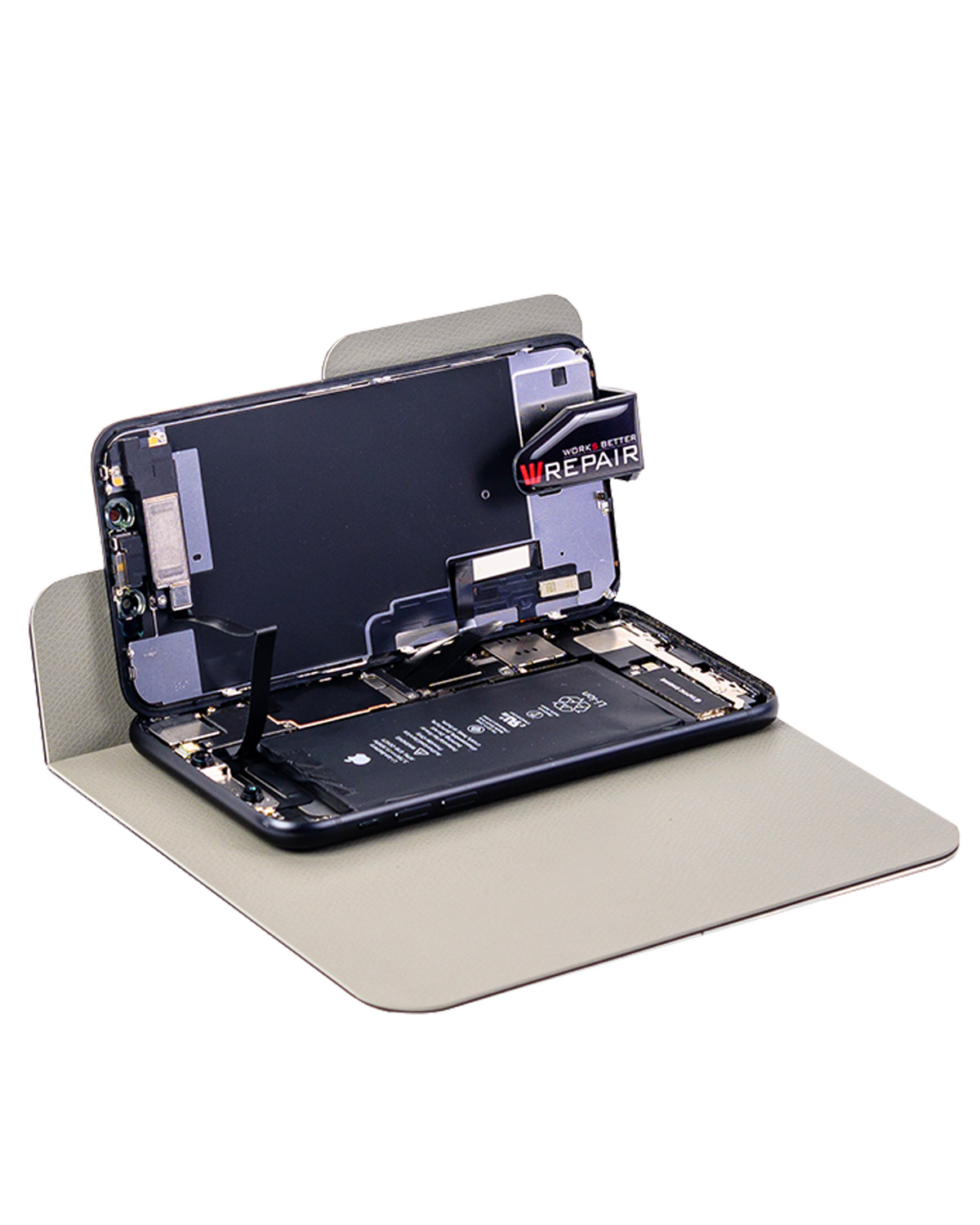 ESD Screen Support Stand w/ Adjustable Arm For Phones (Gray) (Wrepair )