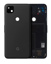 Replacement Back cover Glass Assembly Compatible For Google Pixel 4a 5G (Genuine OEM) (Just Black)